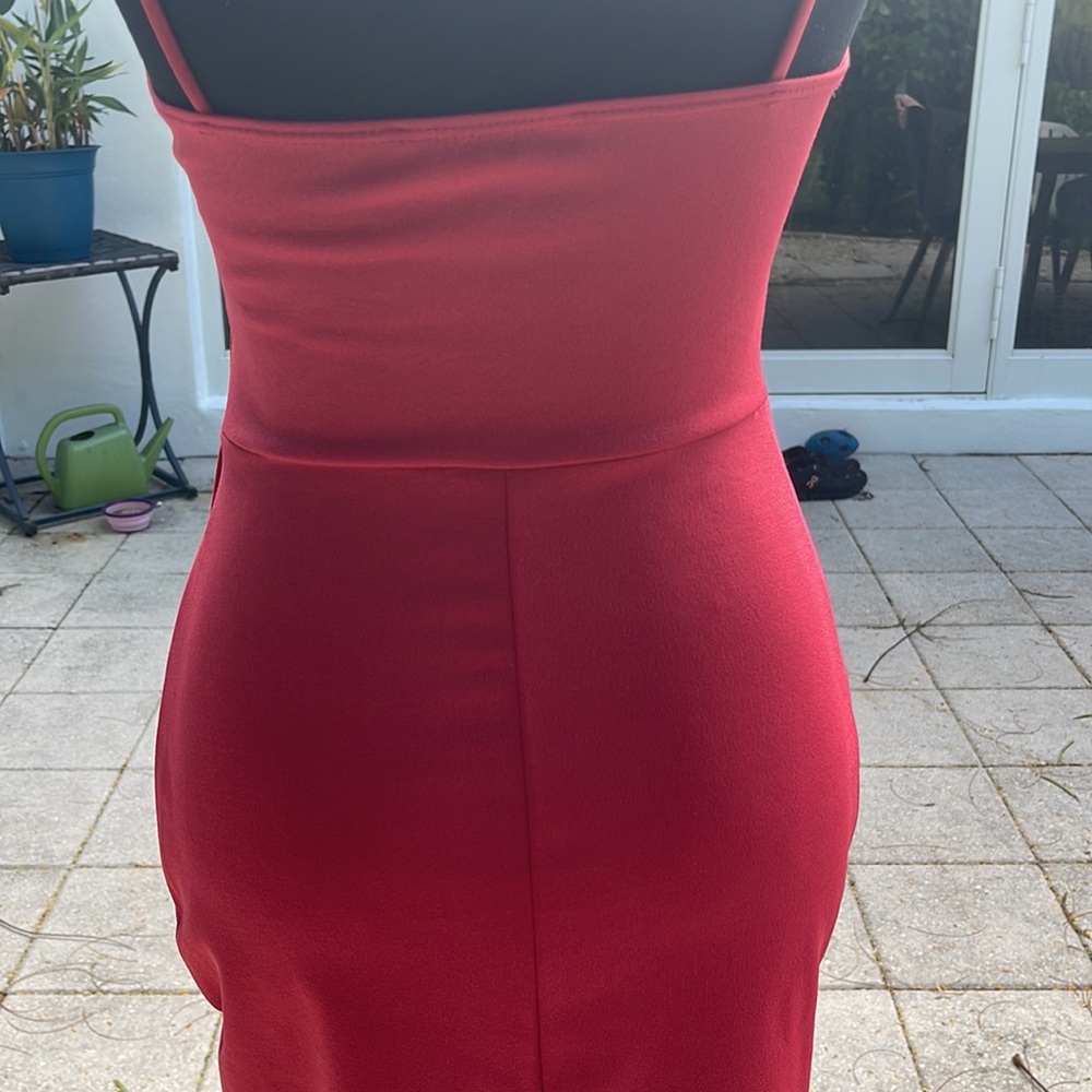 Lulus Red Rust Dress - Picture 4 of 4